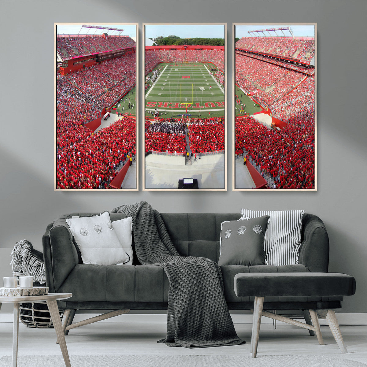 Rutgers Scarlet Knights Football Team Print - Piscataway SHI