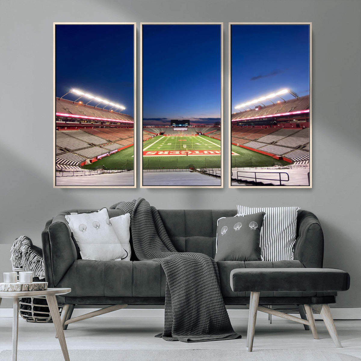 Rutgers Scarlet Knights Football Team Print - Piscataway SHI