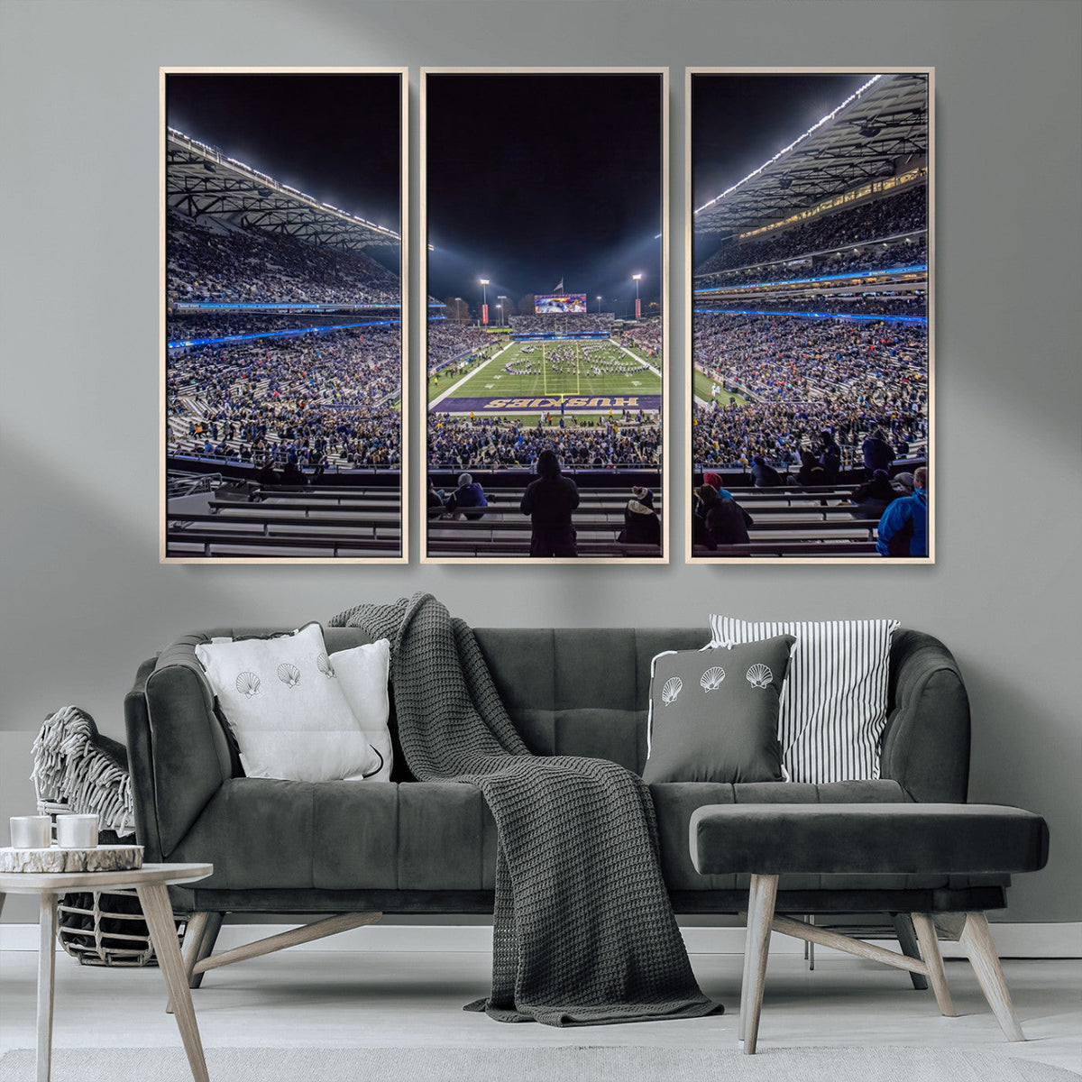 The University of Washington Huskies Football Team Print -
