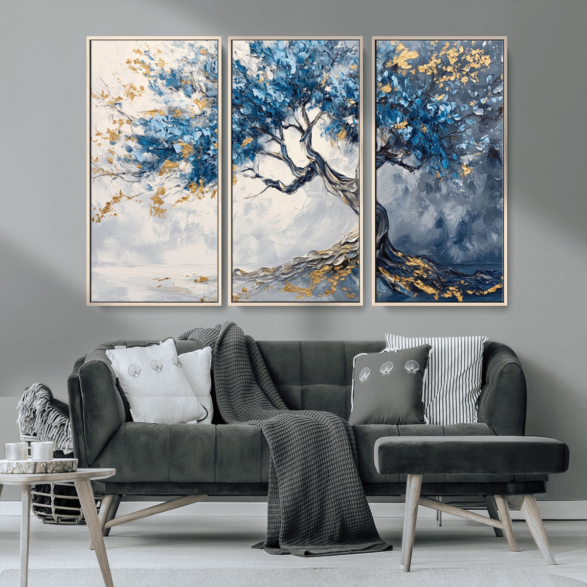 Abstract Tree Painting Canvas Wall Art | Tree of Life