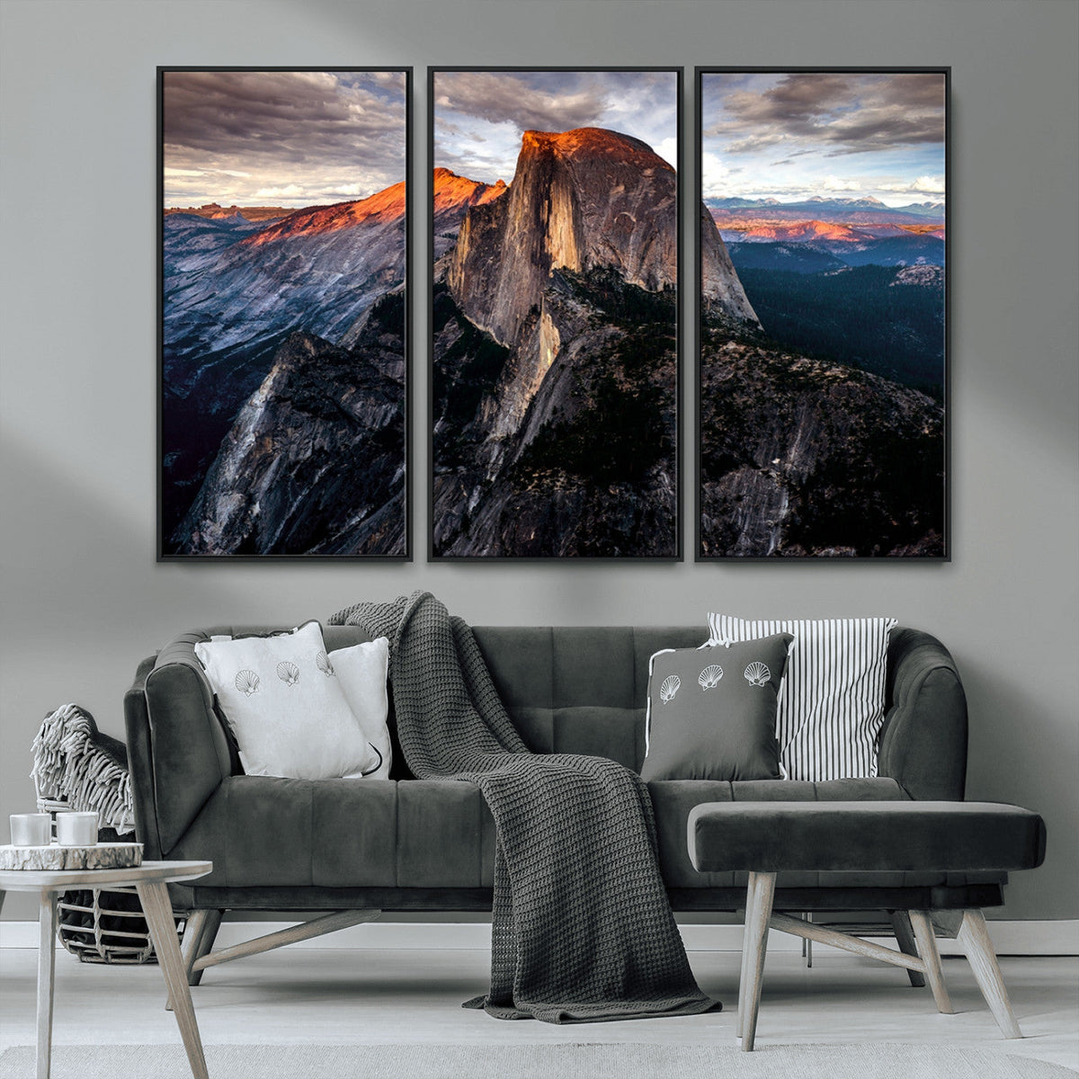 Half Dome Yosemite Wall Art – Majestic Mountain Landscape