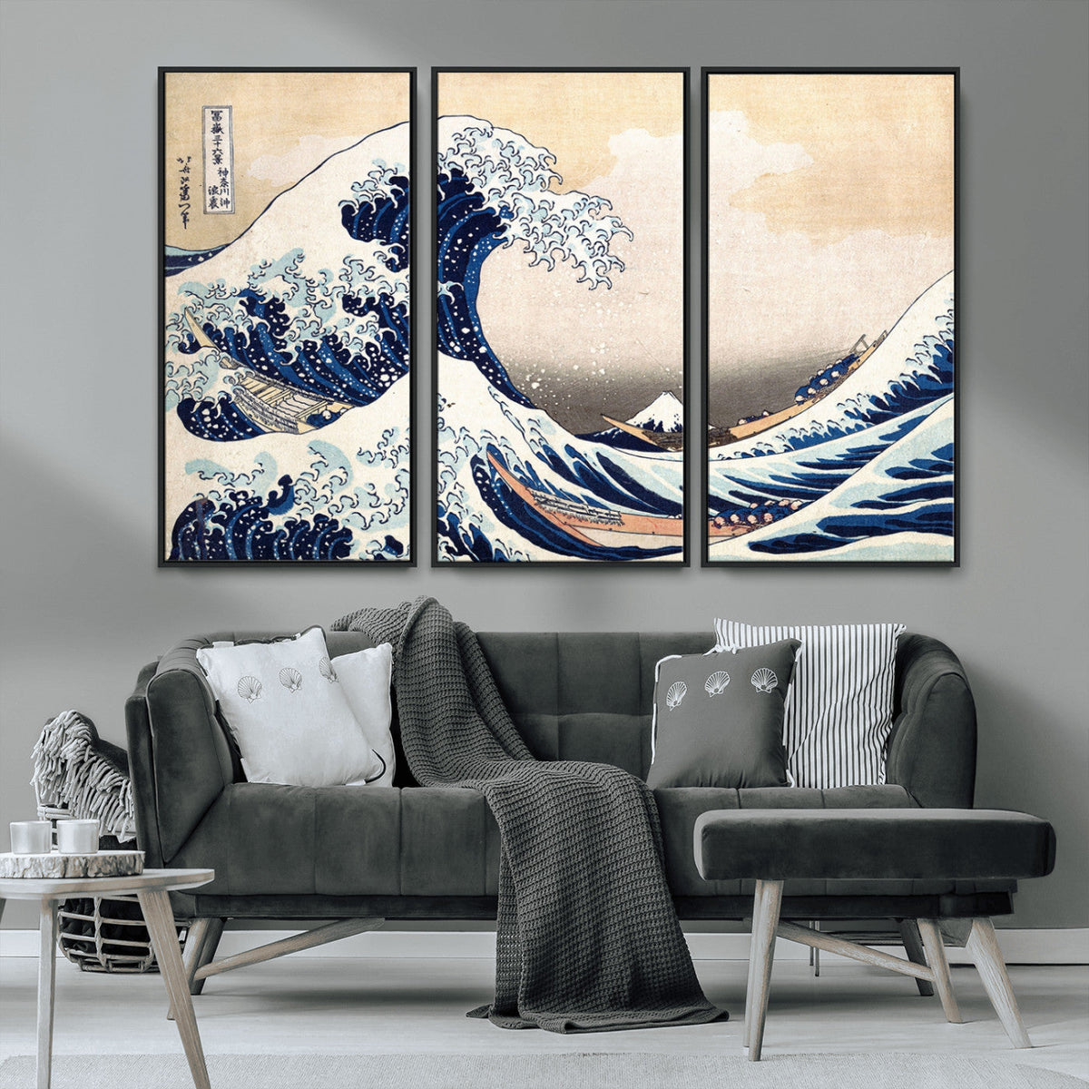 Hokusai: The Breaking Wave off Kanagawa Canvas Print