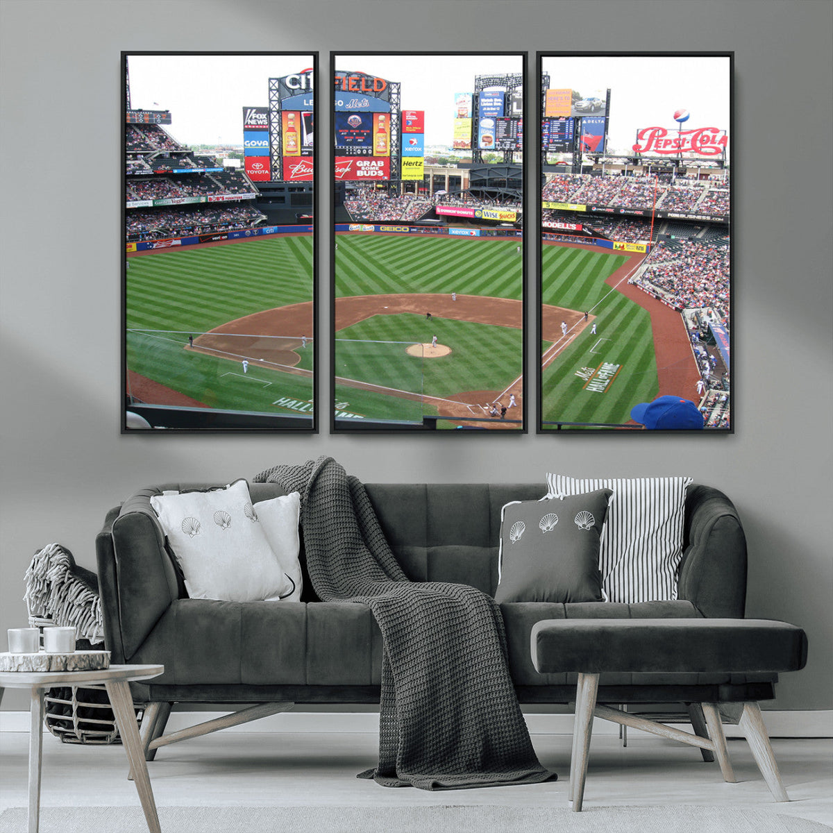 New York Mets Baseball Team Print - Citi Field Baseball