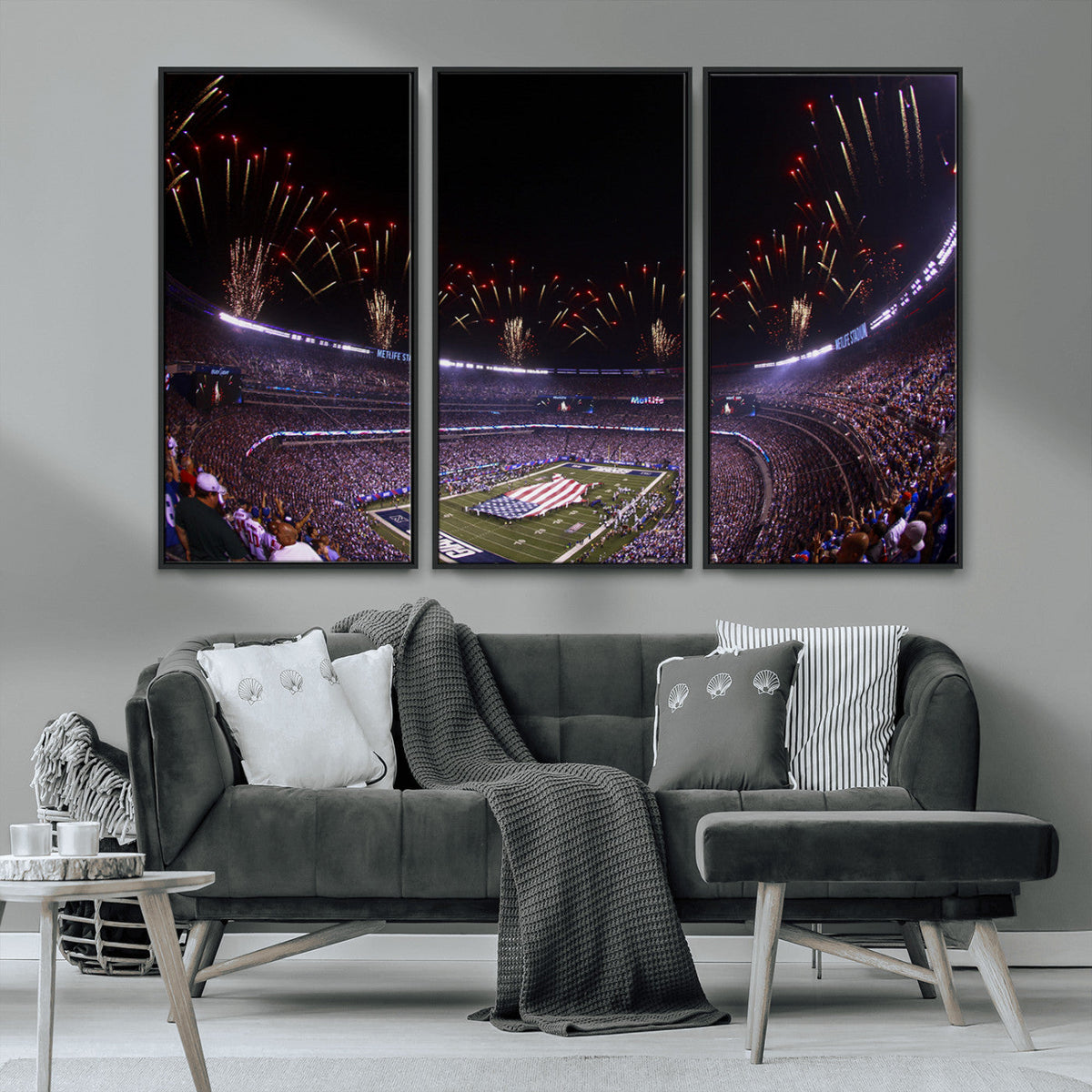 New York Giants Football Team Print - East Rutherford
