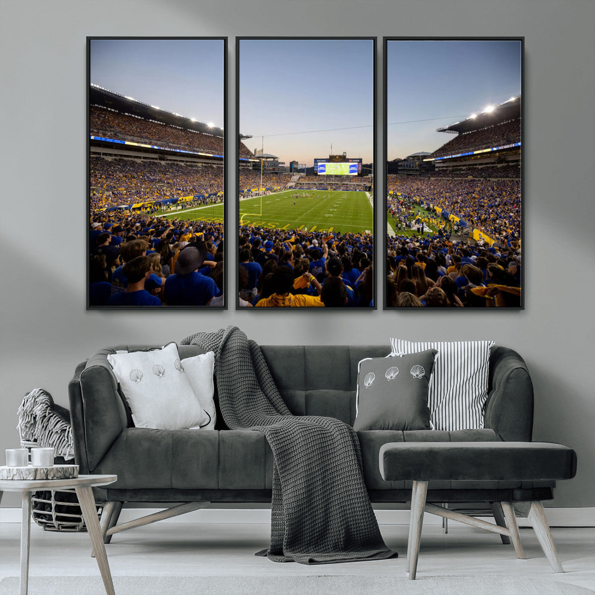 Pittsburgh Panthers Football Team Print - Pittsburgh