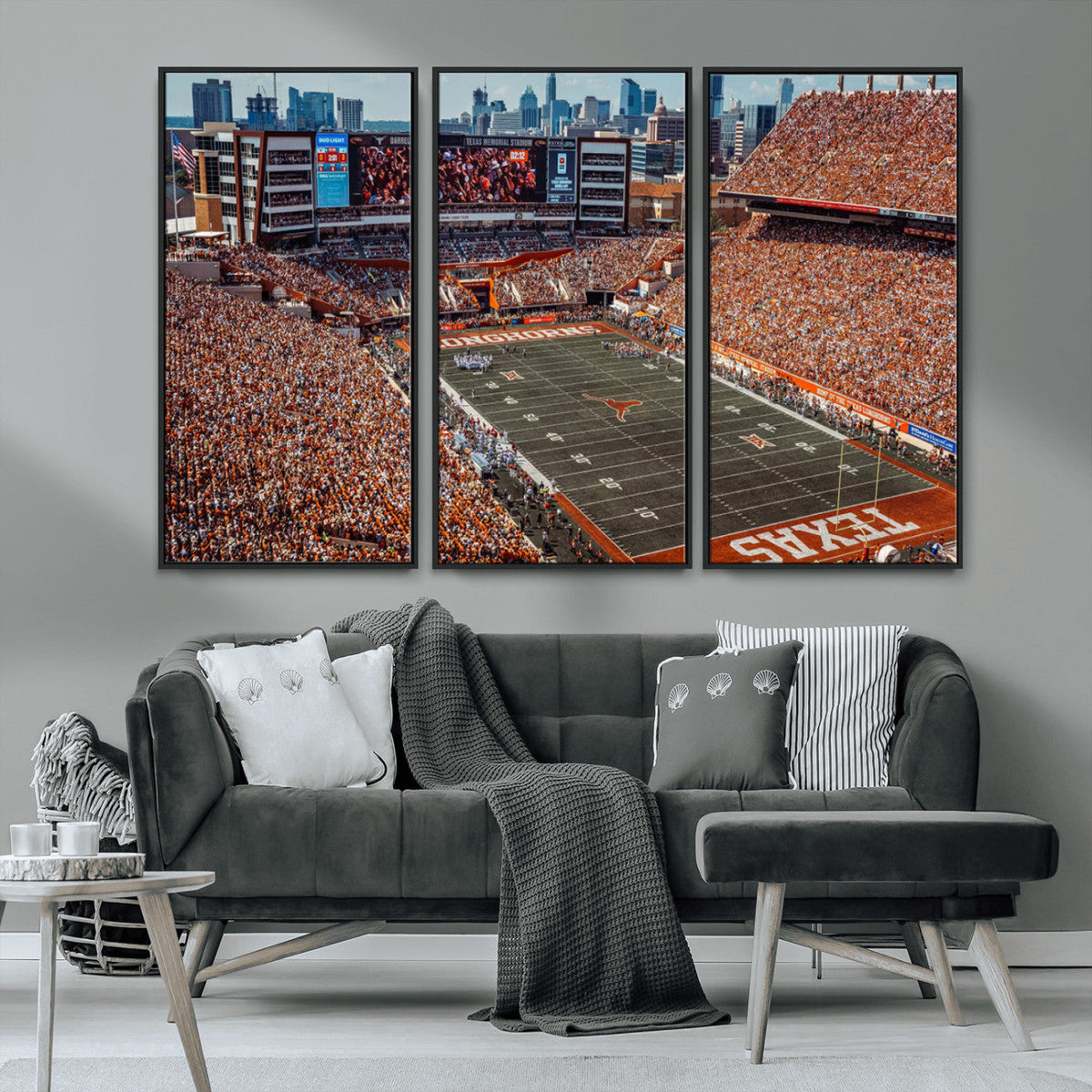 University of Texas Longhorns Football Team Print - Austin