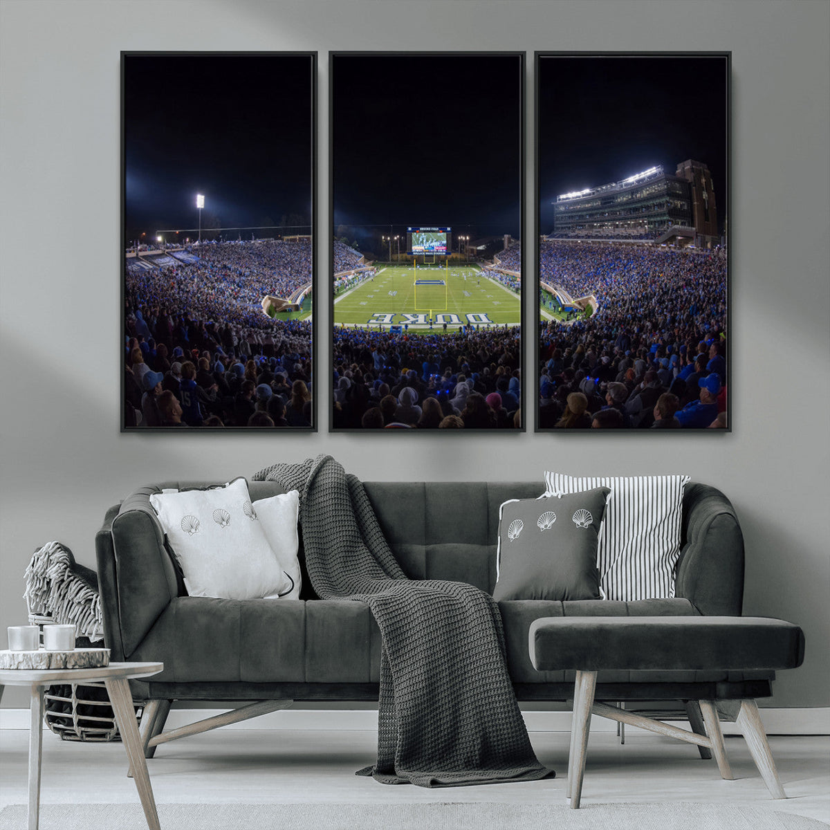 Duke University Blue Devils Football Team Print - Durham