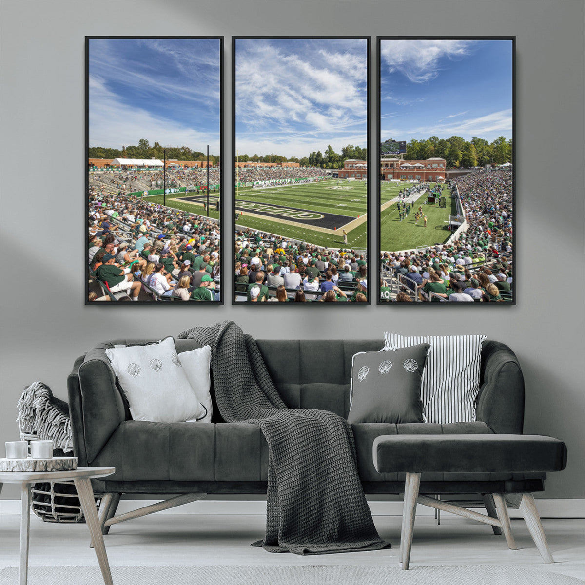 University of Charlotte 49ers Football Team Print -