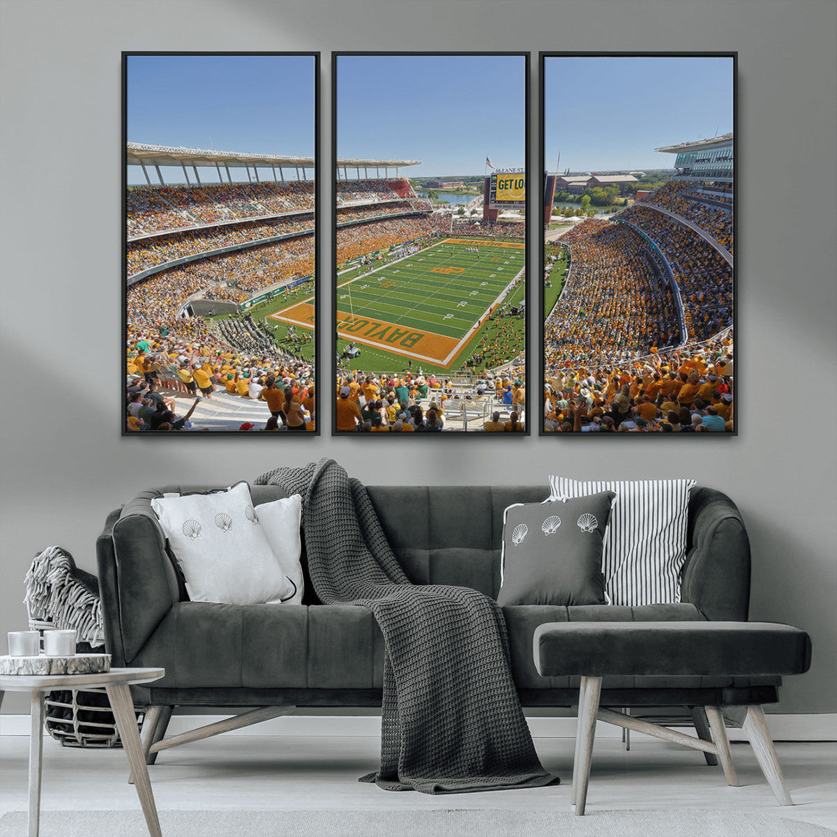 Baylor University Bears Football Team Print - Waco McLane