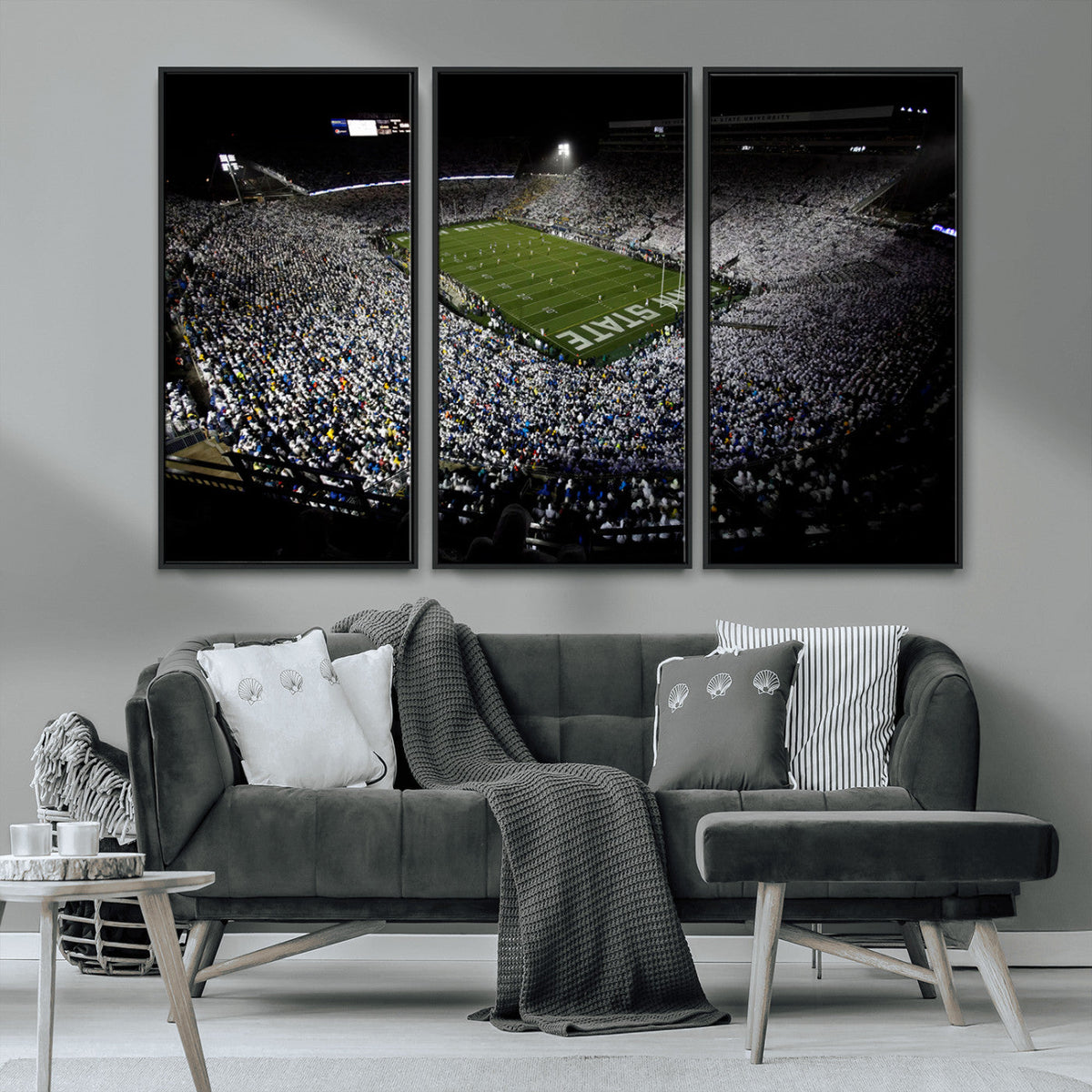 Penn State Football Stadium Wall Art - Beaver Stadium Canvas