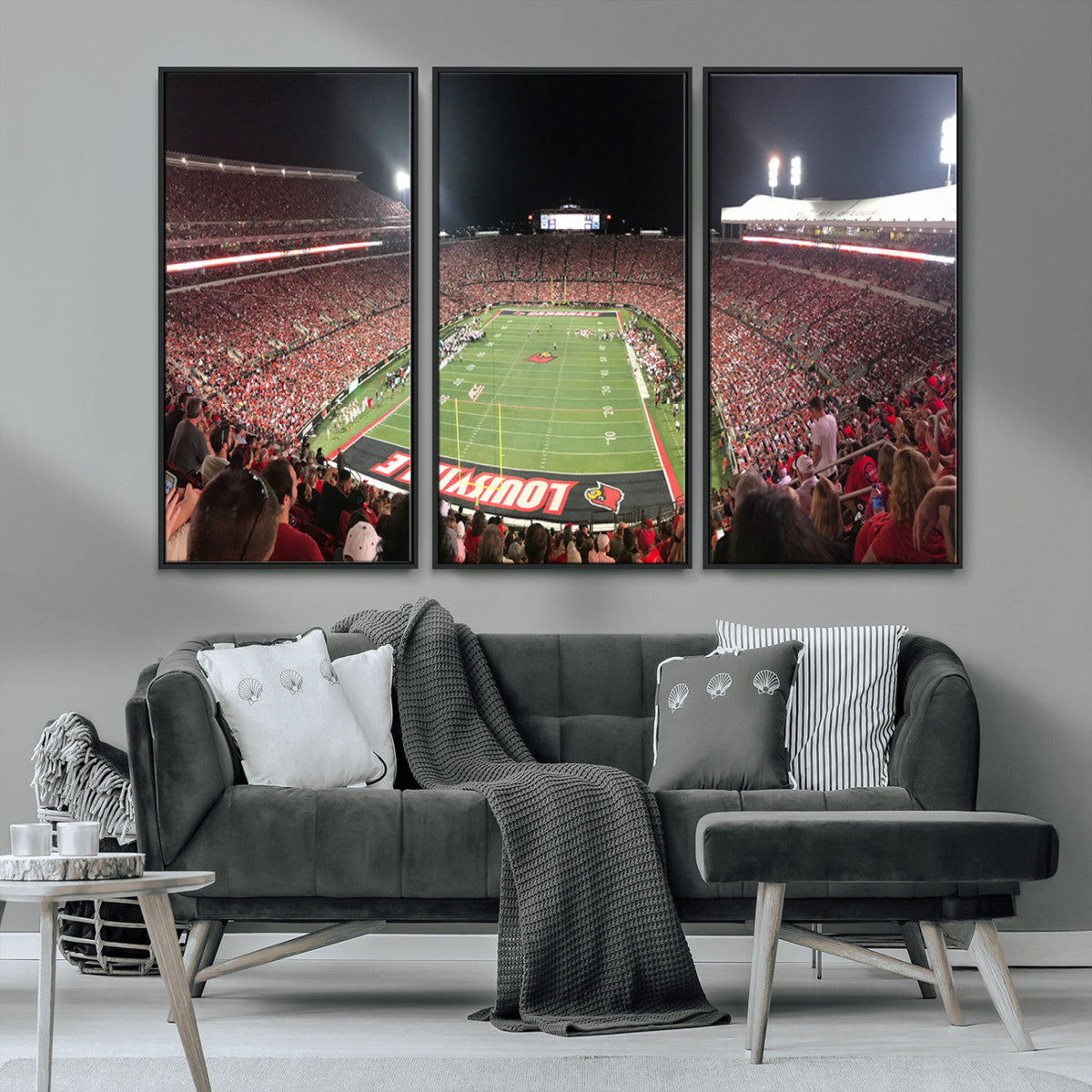 University of Louisville Cardinals Football Team Print -