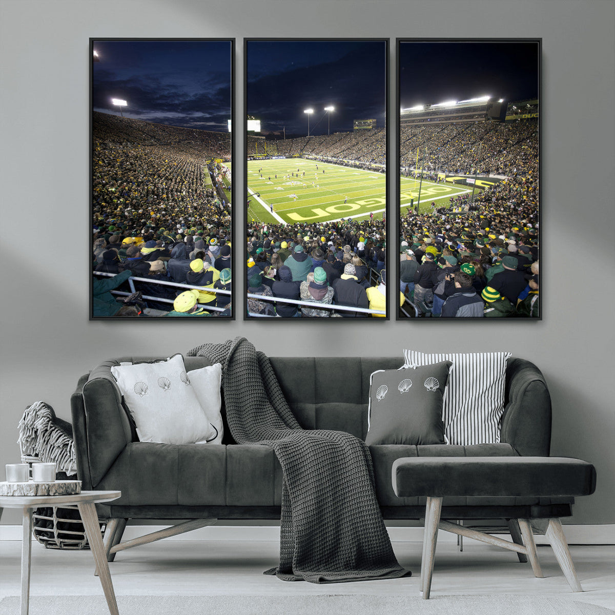 University of Oregon Ducks Football Team Print - Eugene