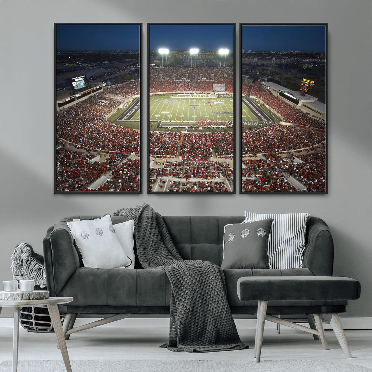 Texas Tech Red Raiders Football Team Print - Lubbock Jones