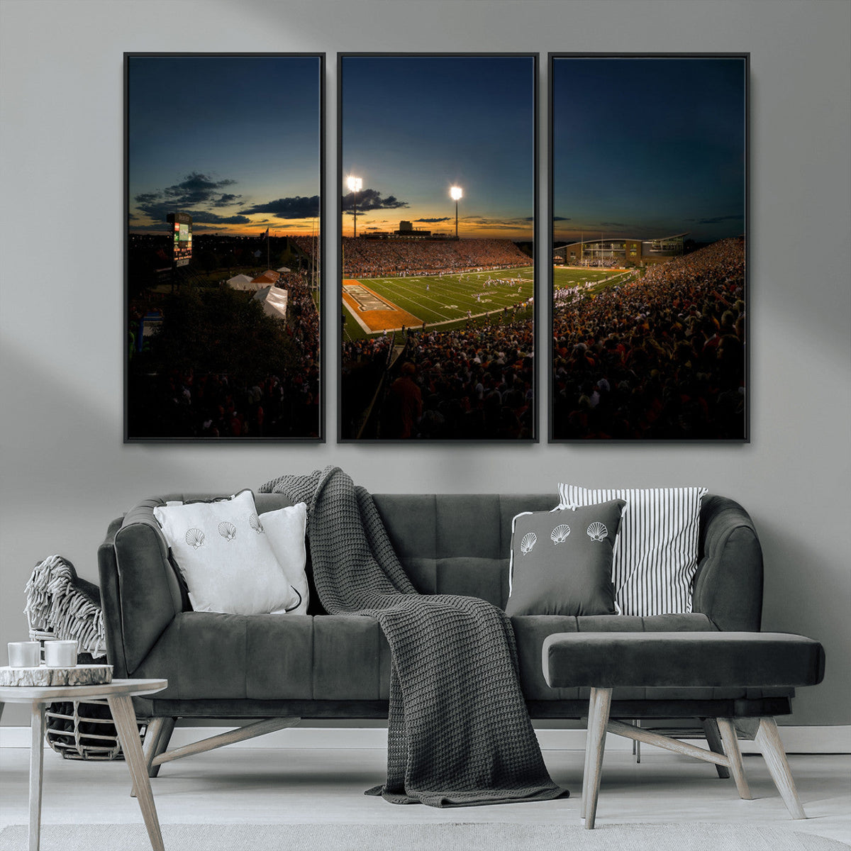 Ball State Cardinals Football Team Print - Muncie Scheumann