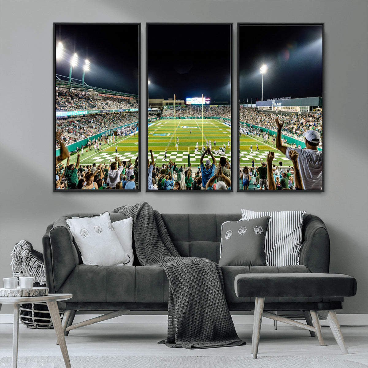 The Tulane University Green Wave Football Team Print - New