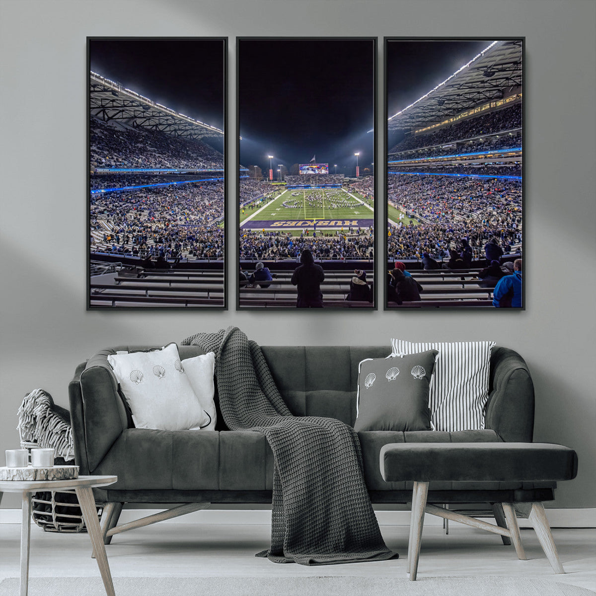 The University of Washington Huskies Football Team Print -