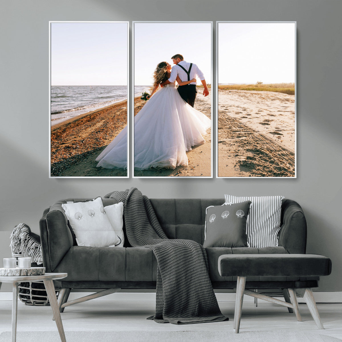 Framed Custom Canvas Print - Personalized Wall Art for Home