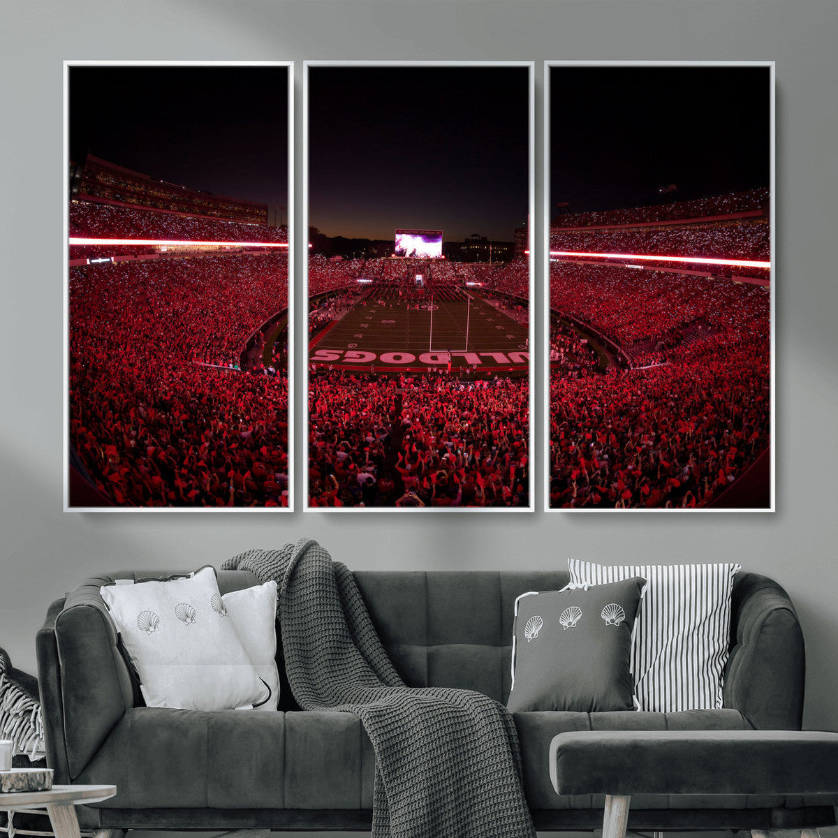 Sanford Stadium Wall Art Canvas Print – Georgia Bulldogs