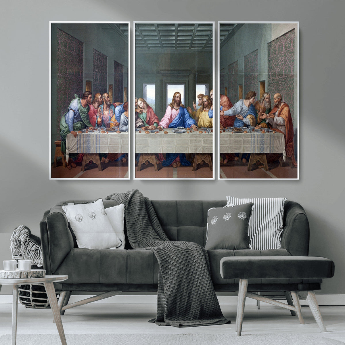 The Last Supper Multi Panel Canvas Wall Art