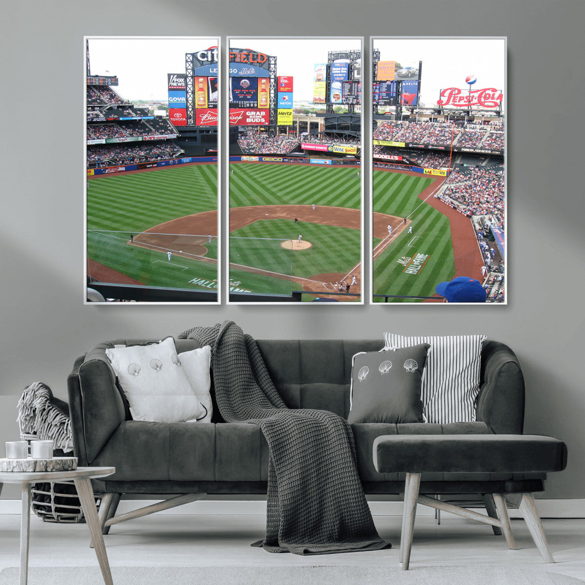 New York Mets Baseball Team Print - Citi Field Baseball