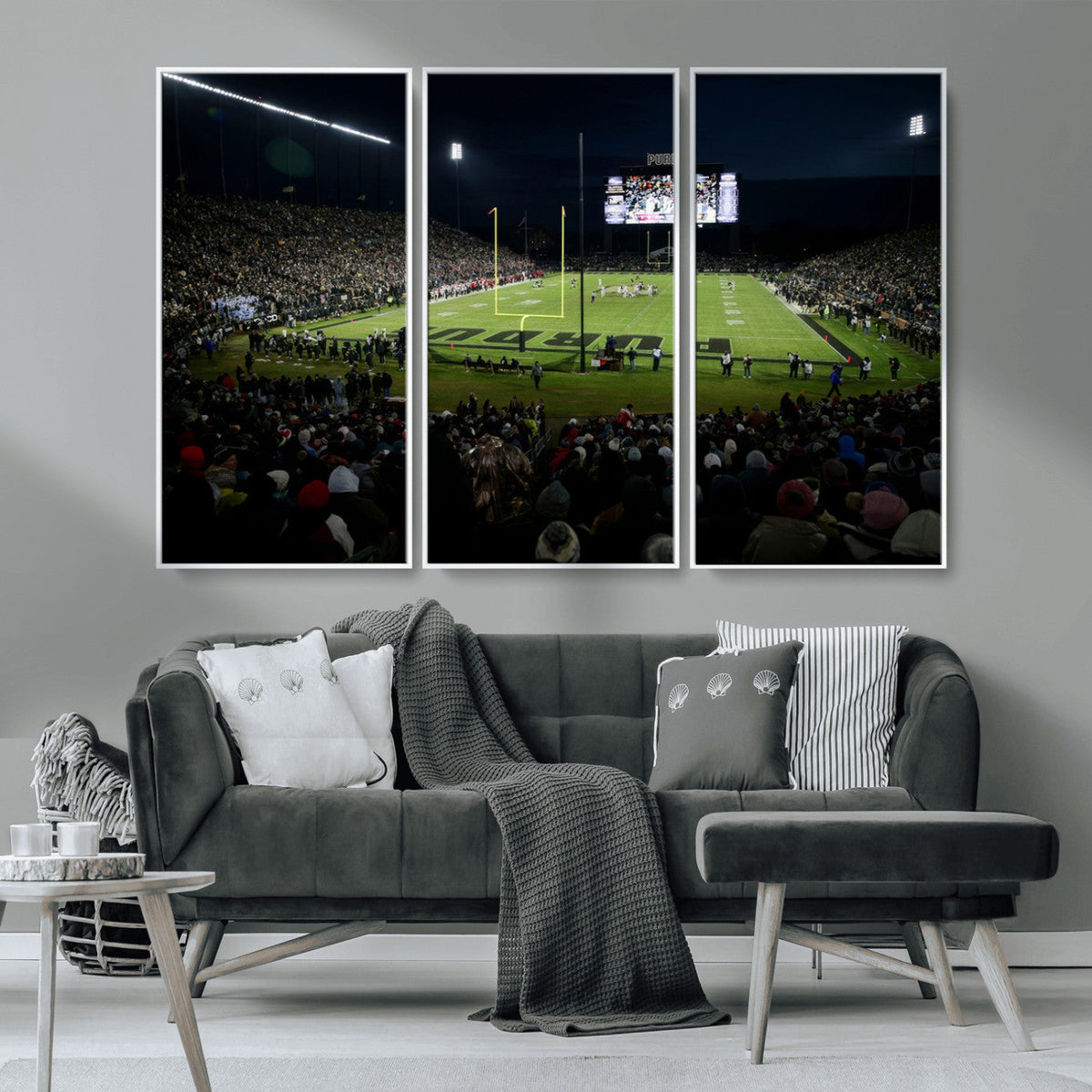 Purdue Boilermakers Football Team Print - West Lafayette