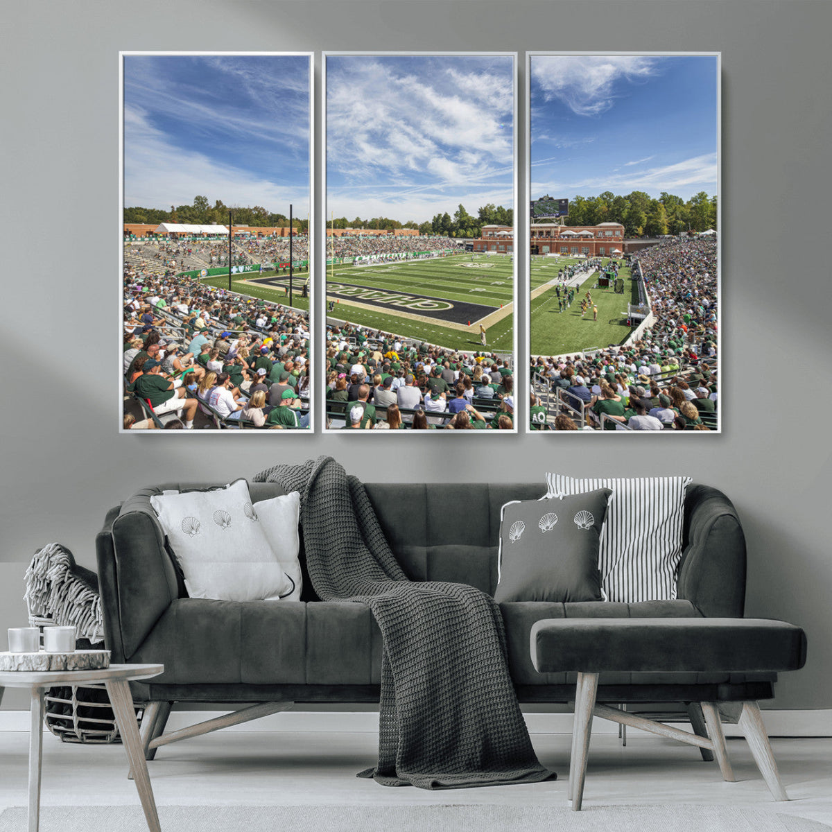 University of Charlotte 49ers Football Team Print -