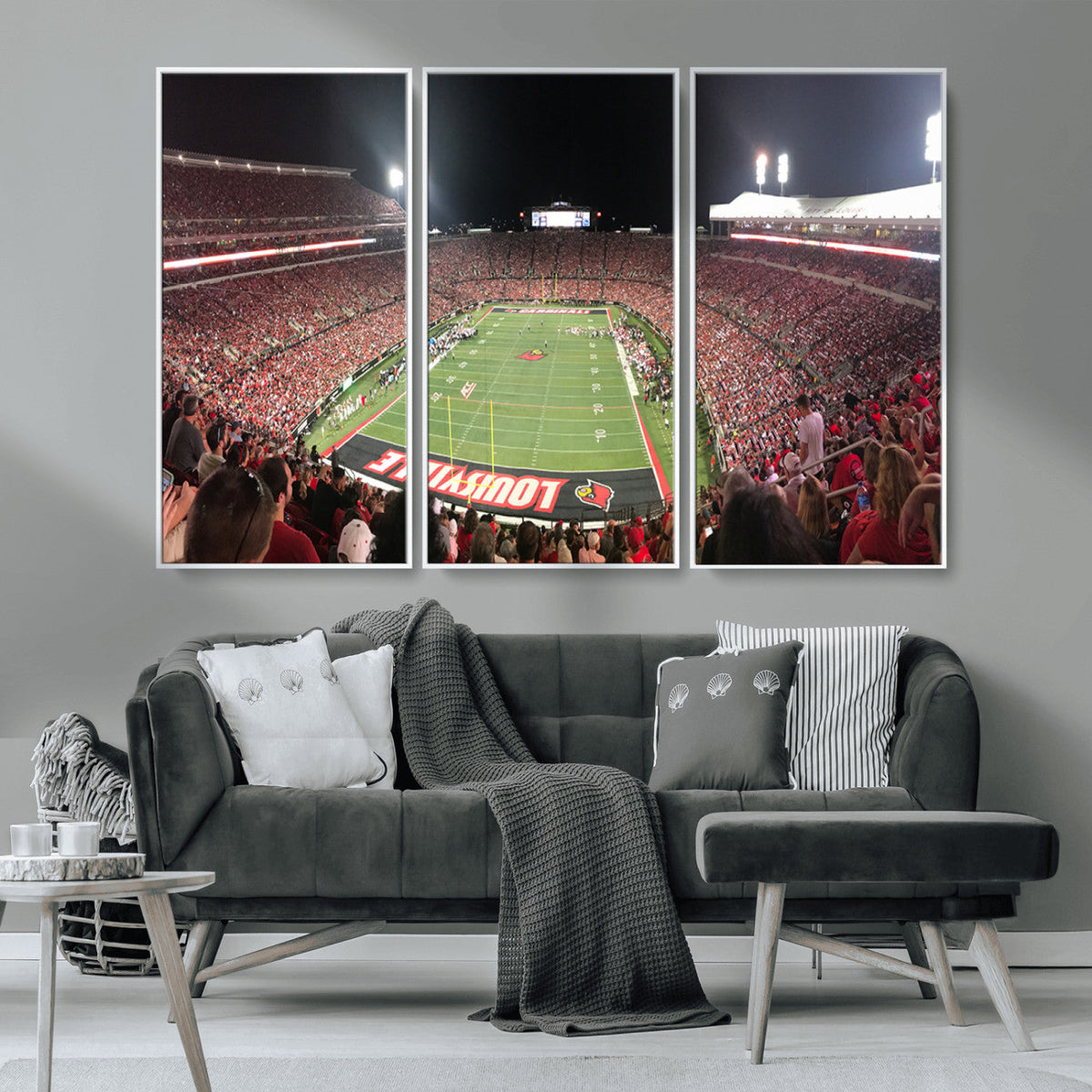 University of Louisville Cardinals Football Team Print -