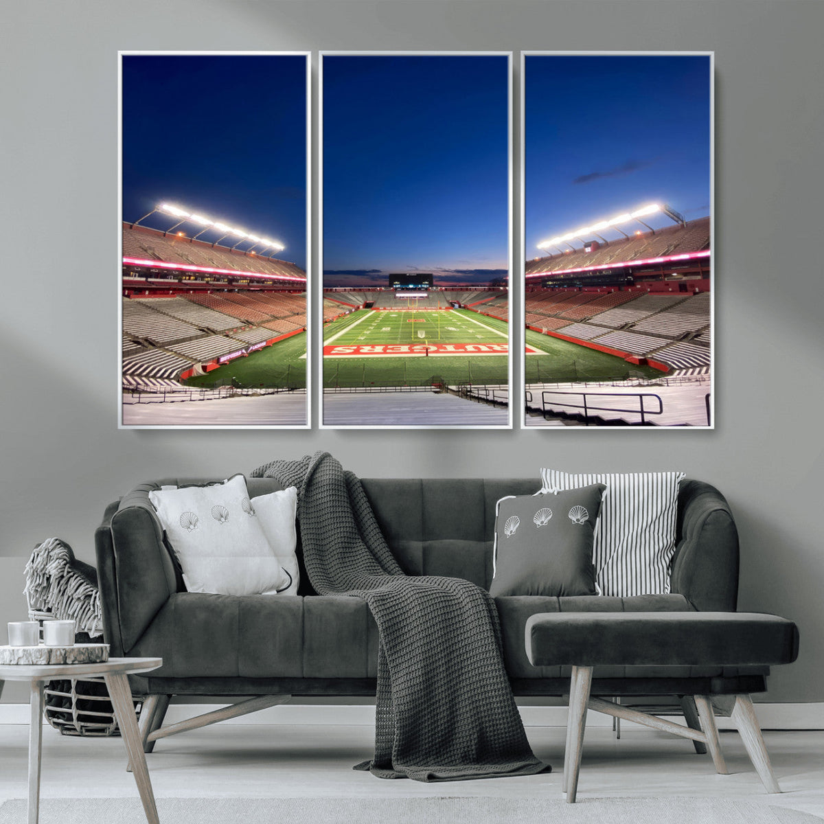 Rutgers Scarlet Knights Football Team Print - Piscataway SHI
