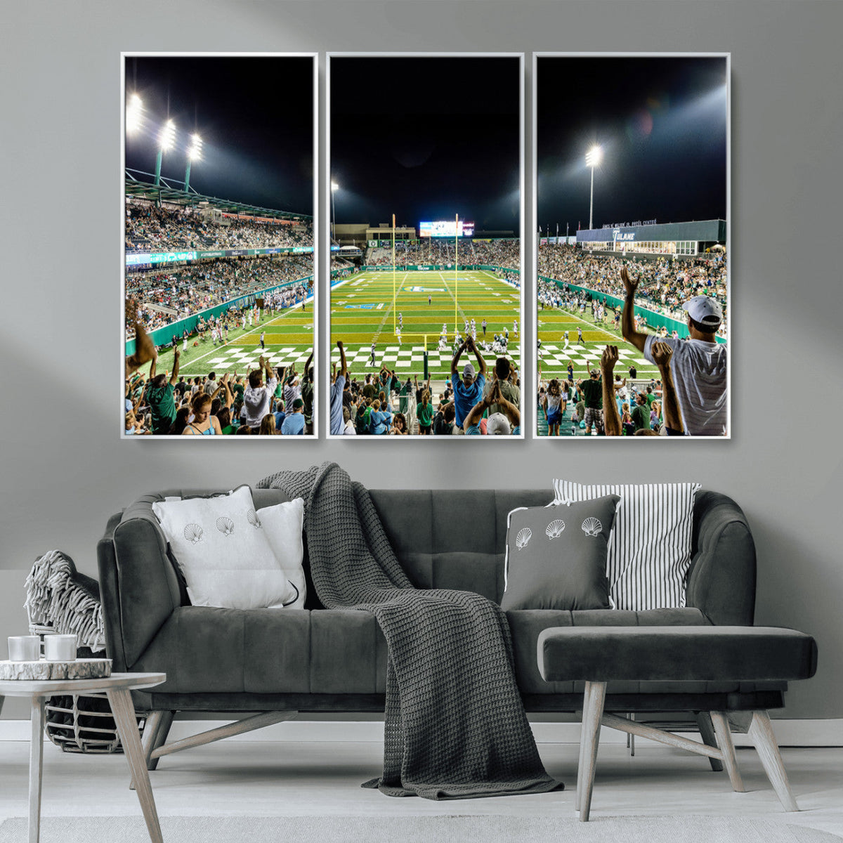 The Tulane University Green Wave Football Team Print - New
