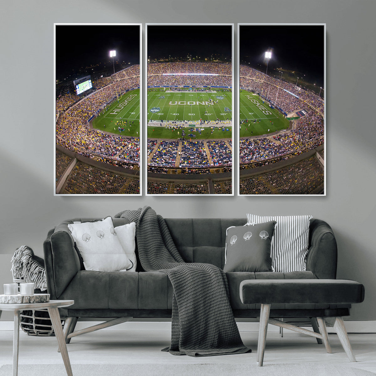 The University of Connecticut UCONN Huskies Football Team