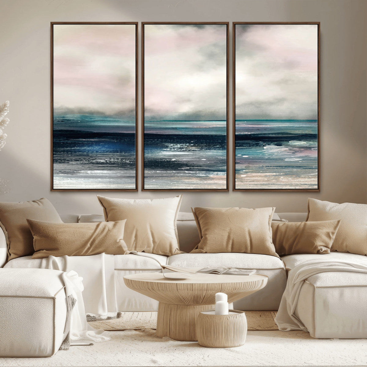 Contemporary Abstract Wall Art Canvas Print