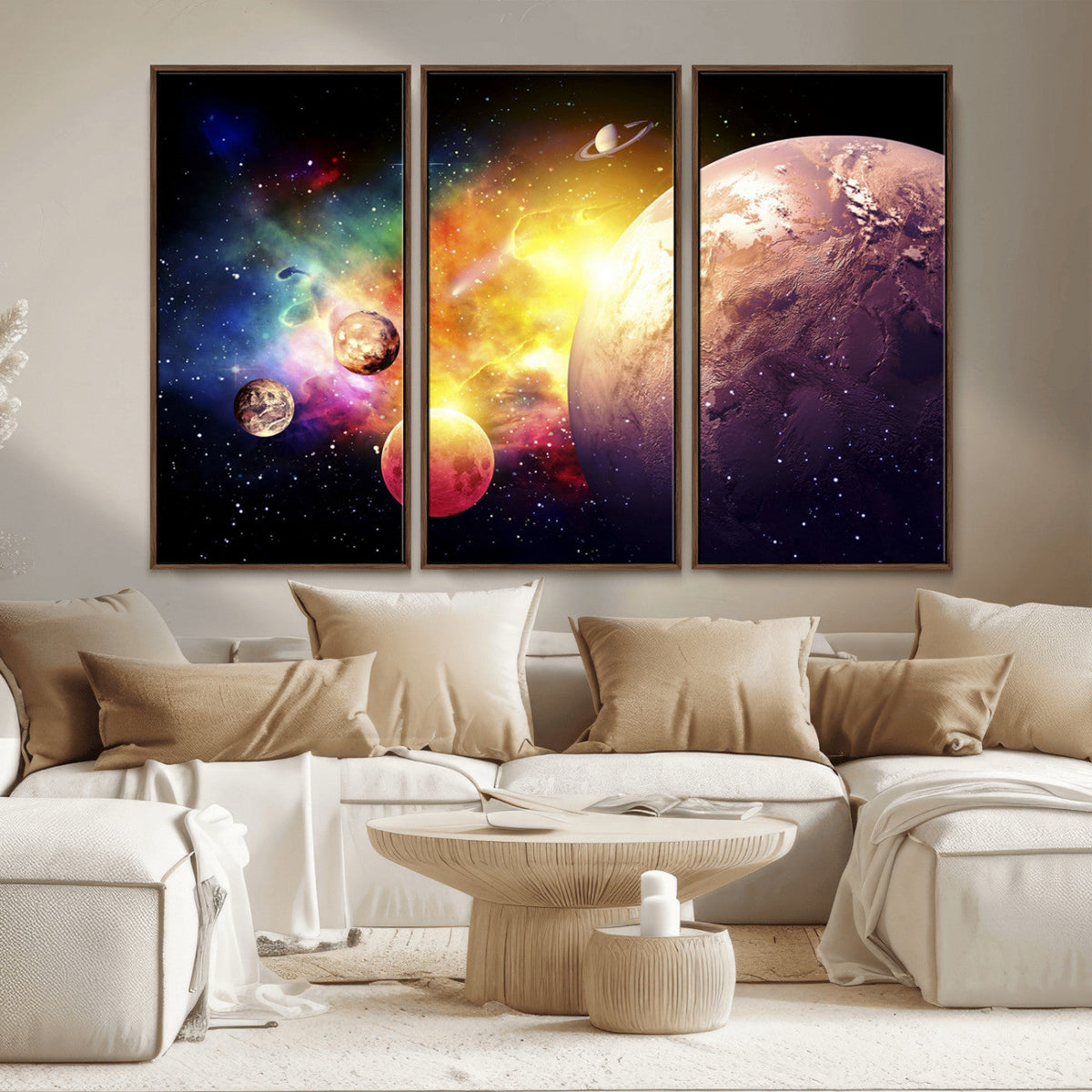 Space and Galaxy Canvas Print