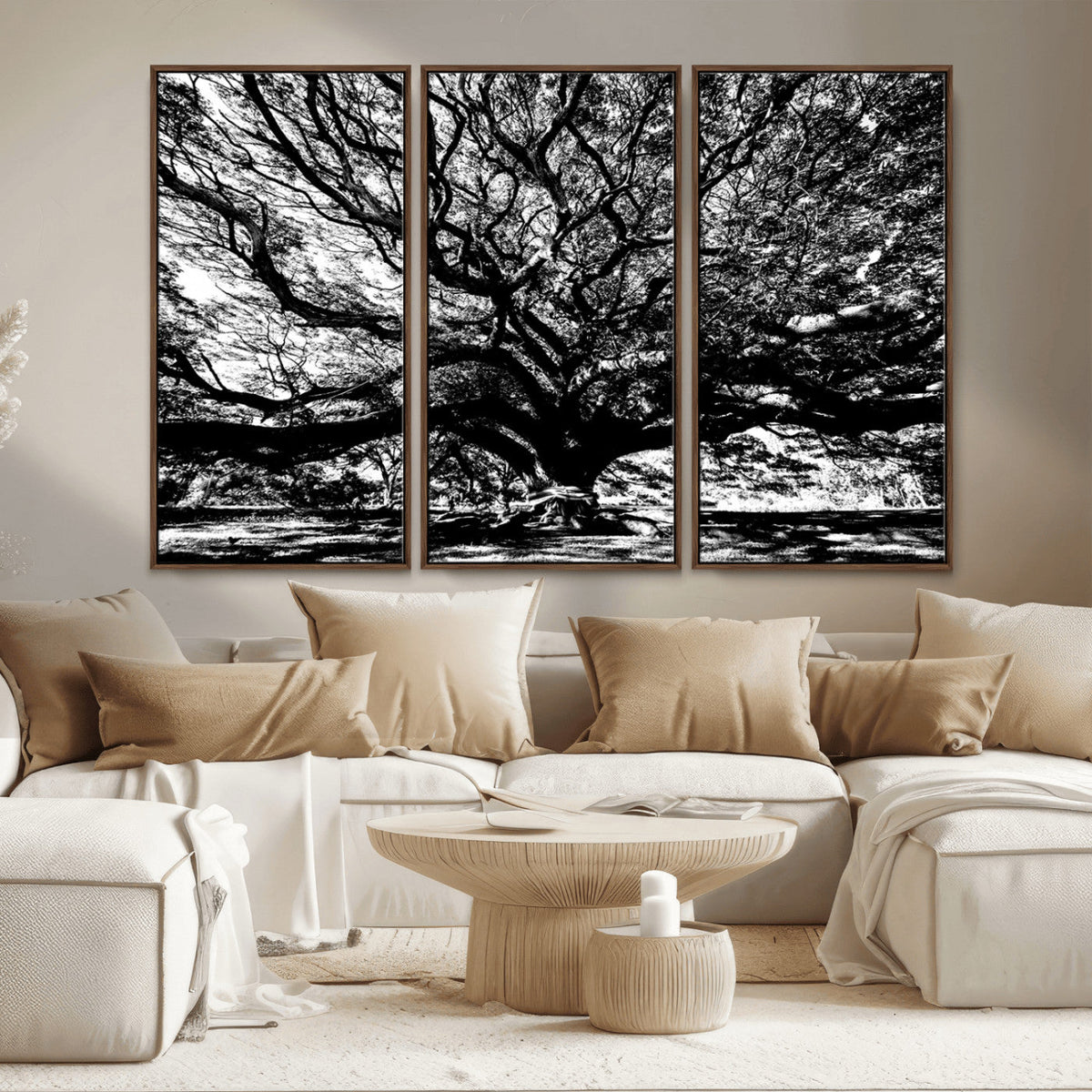 Mighty Angel Oak Wall Art | Angel Oak Tree Art Print