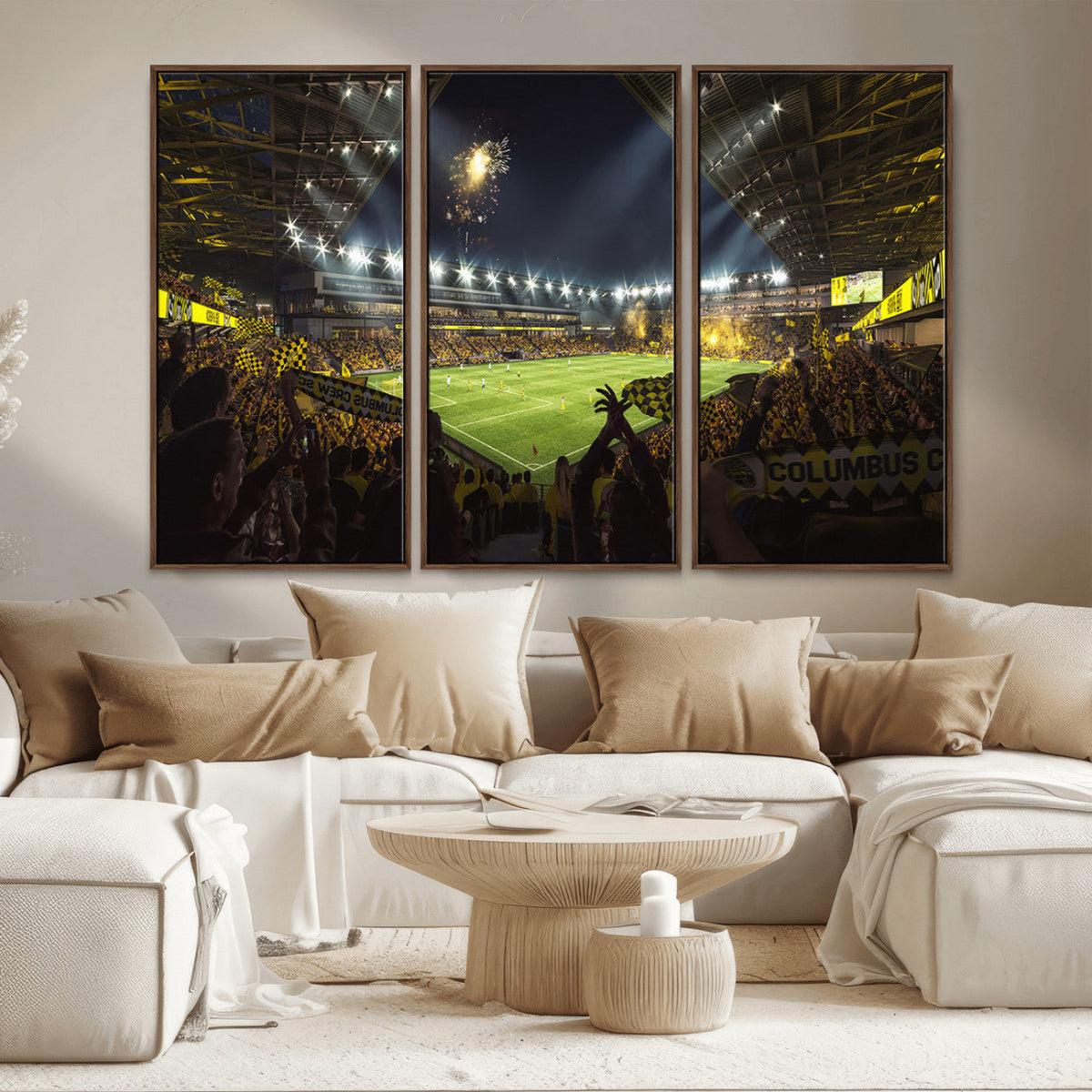 Columbus Crew Soccer Team Print - Columbus Crew Stadium Wall