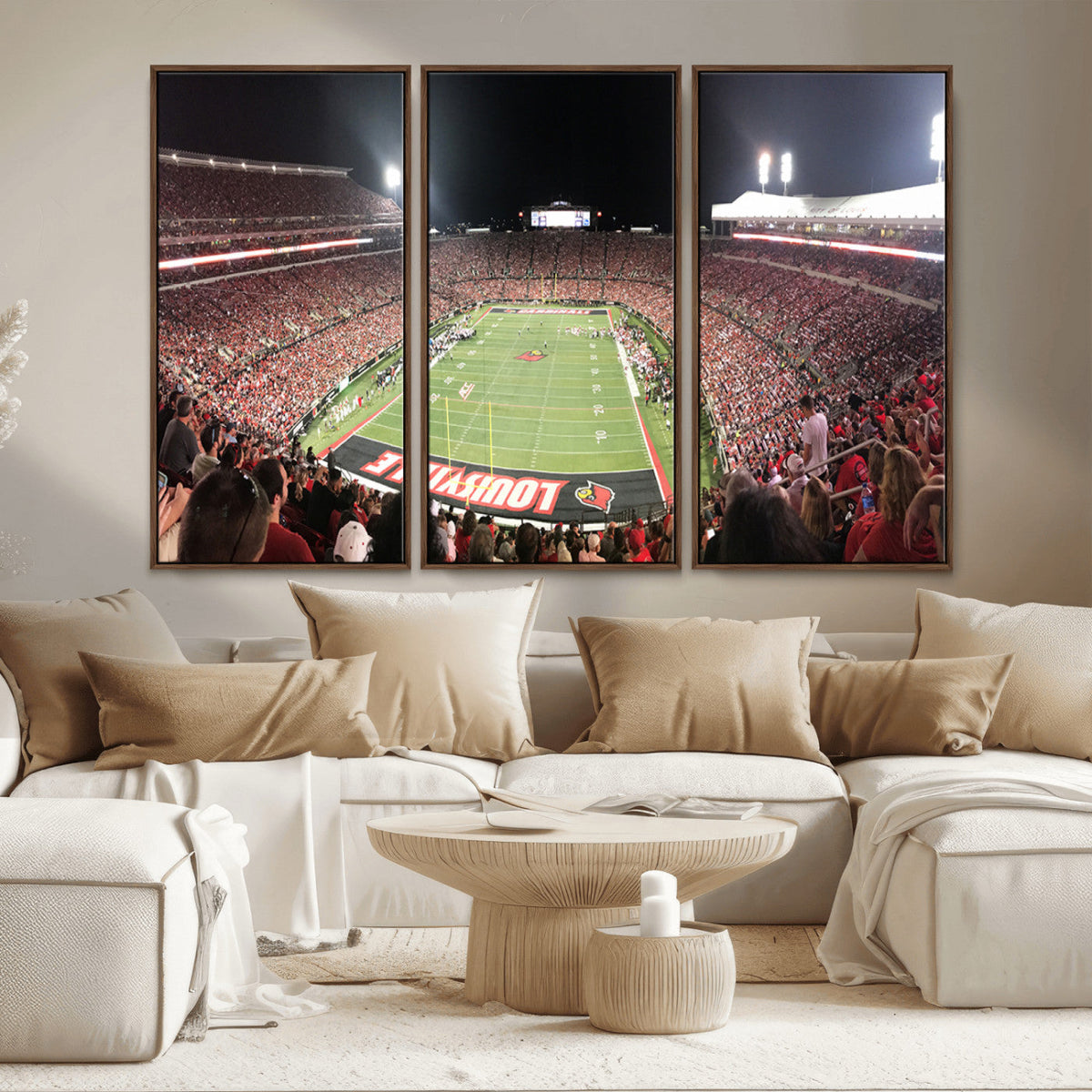University of Louisville Cardinals Football Team Print -
