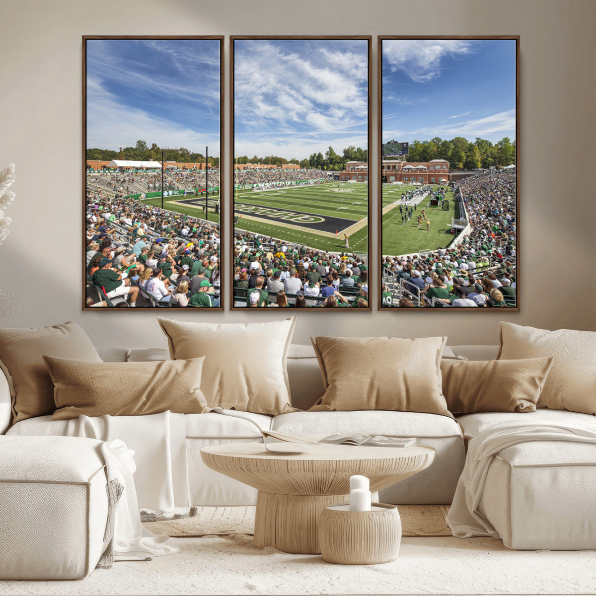 University of Charlotte 49ers Football Team Print -