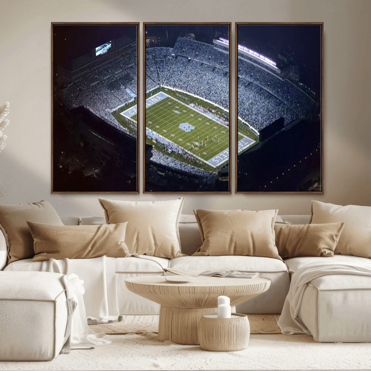 University of North Carolina Tar Heels Football Team Print -