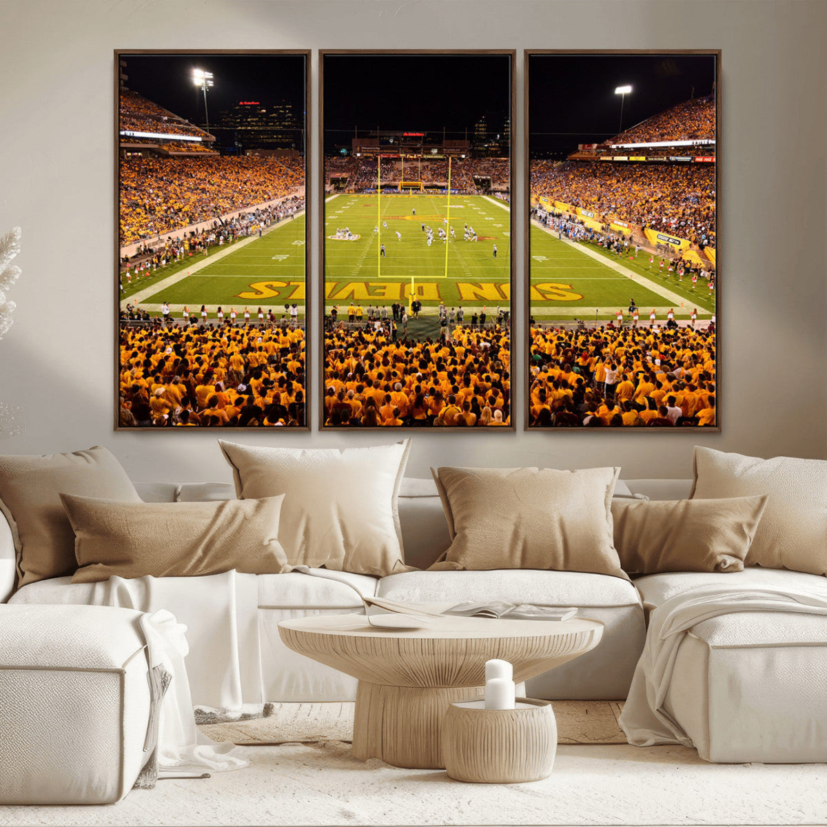 ASU Sun Devils Football Team Print - Phoenix Mountain
