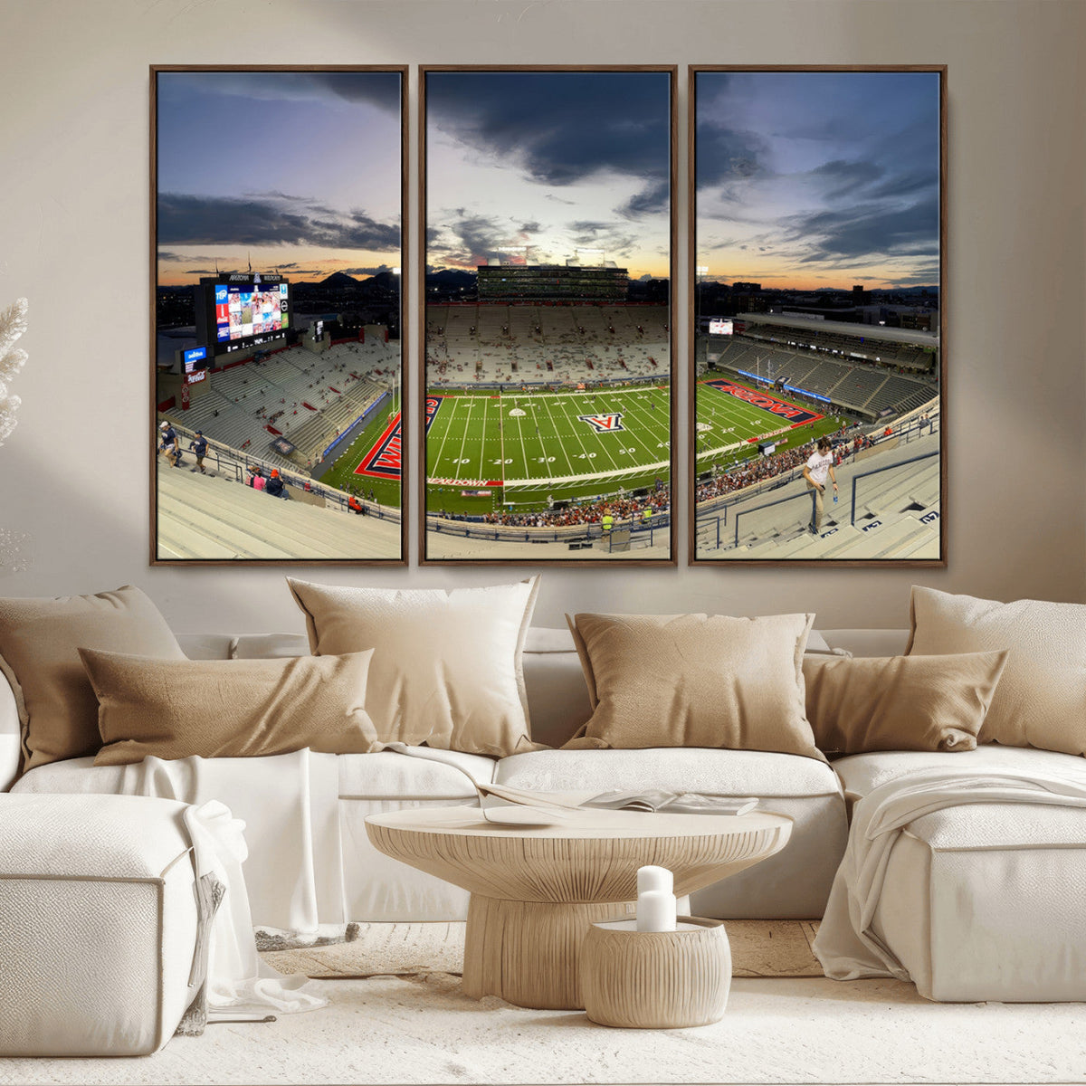 Arizona Wildcats Football Team Print - Tucson Arizona