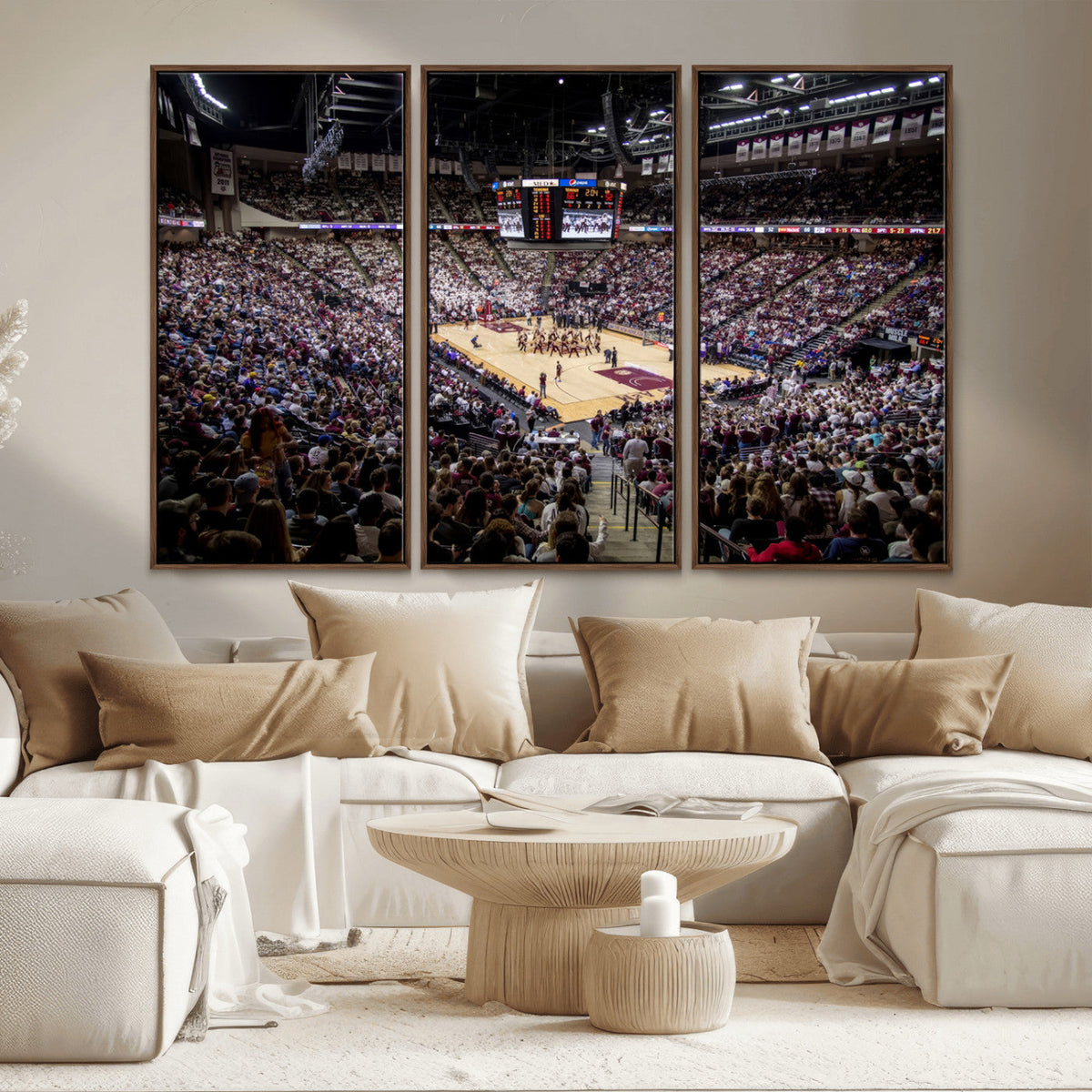 University of Nebraska Cornhuskers Basketball Team Print -