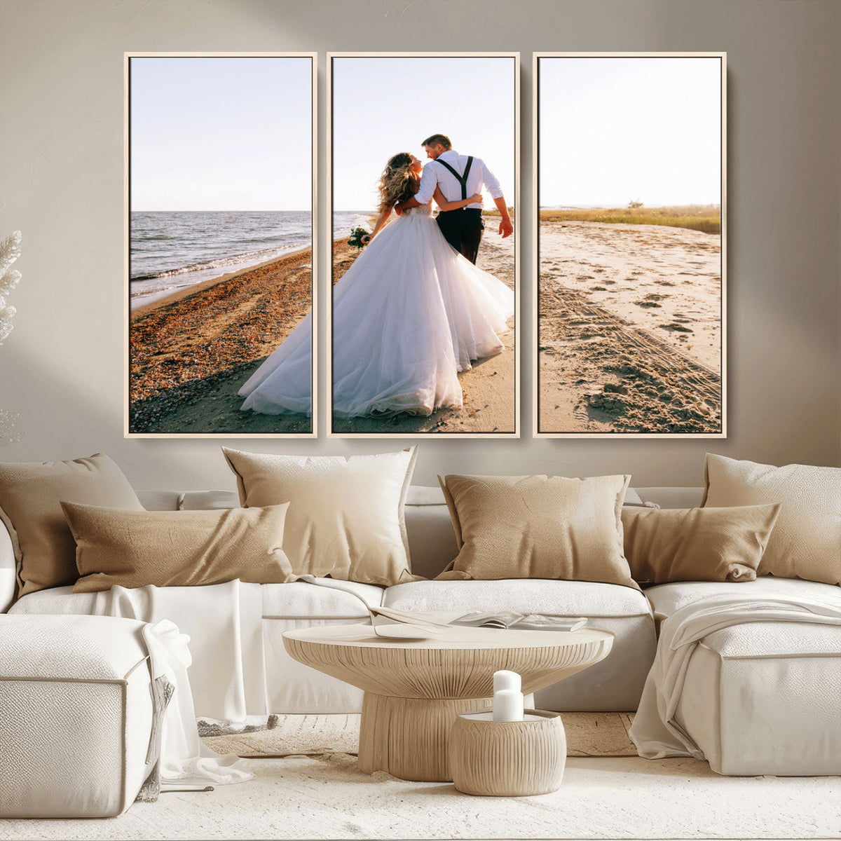 Framed Custom Canvas Print - Personalized Wall Art for Home