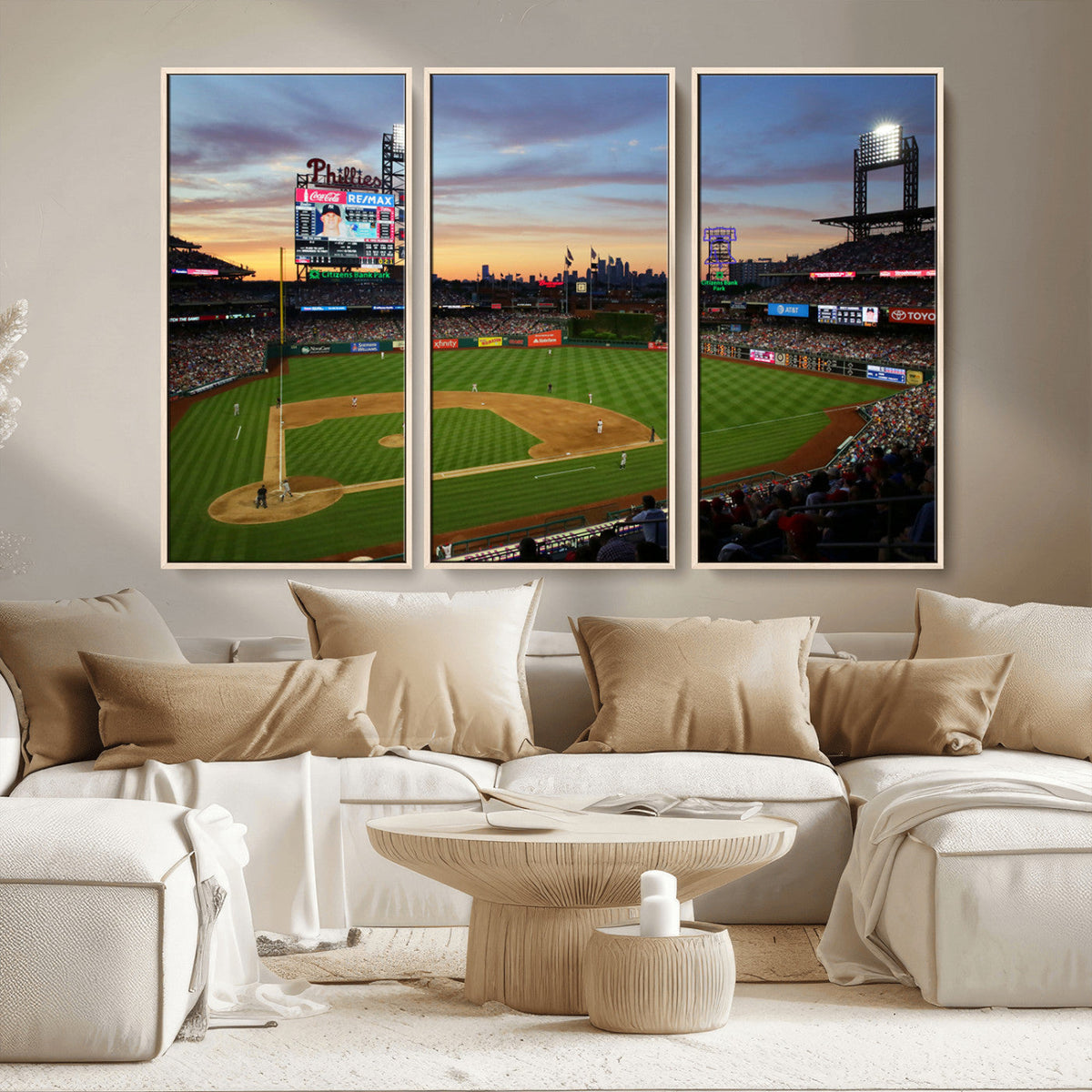 Citizens Bank Park Philadelphia Phillies Wall Art Canvas |