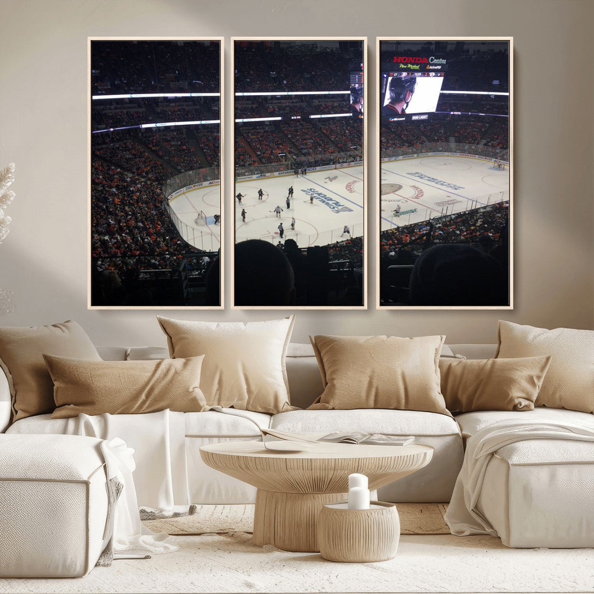 Honda Center California Anaheim Ducks Hockey Stadium Wall