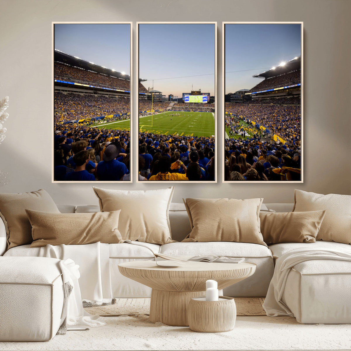 Pittsburgh Panthers Football Team Print - Pittsburgh