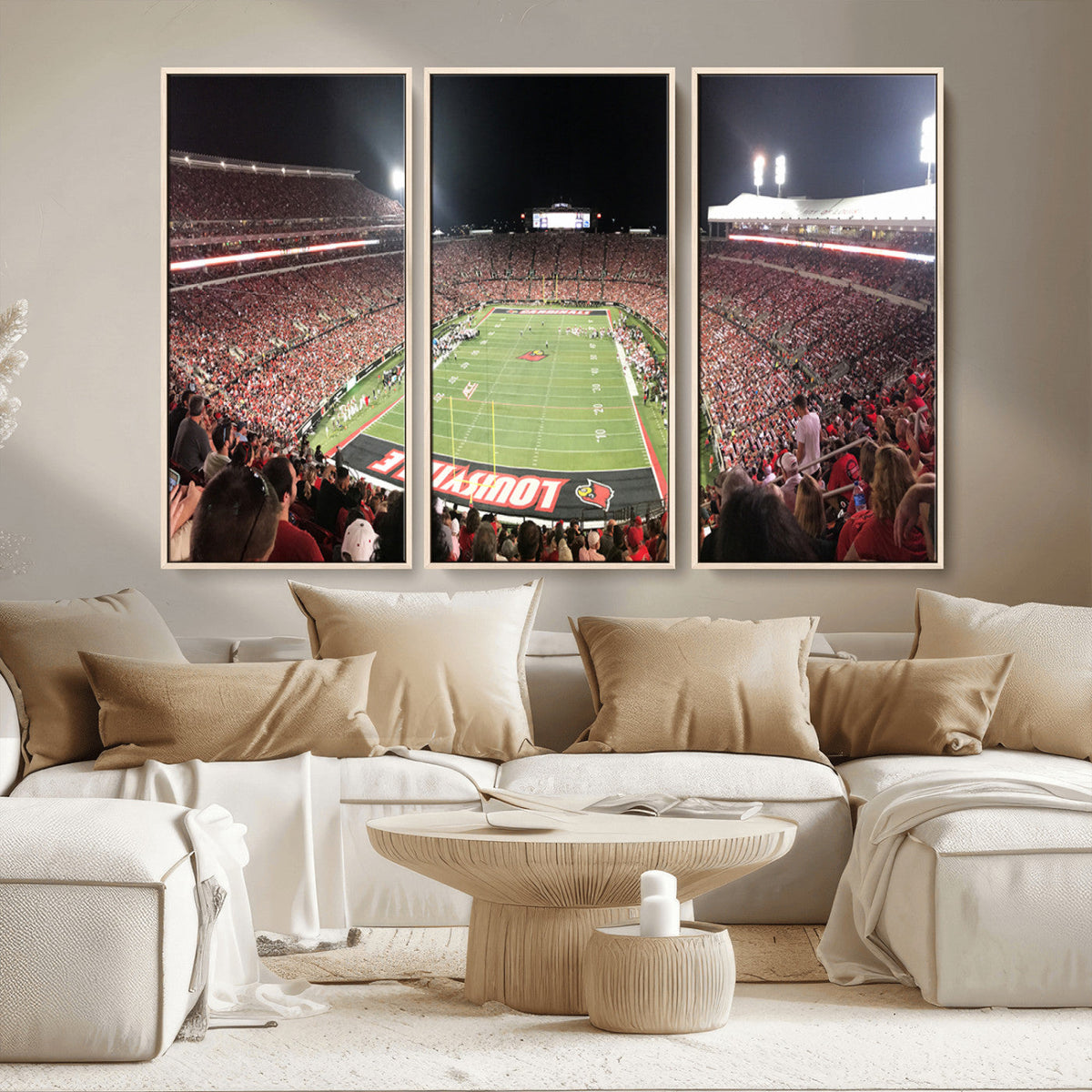 University of Louisville Cardinals Football Team Print -