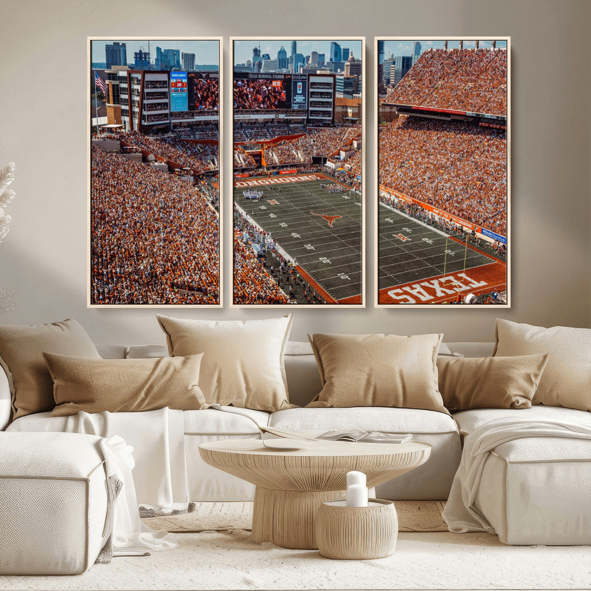 University of Texas Longhorns Football Team Print - Austin