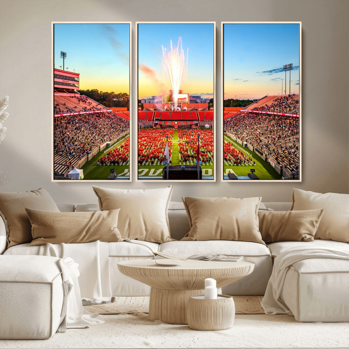 North Carolina State University Canvas Print, North Carolina