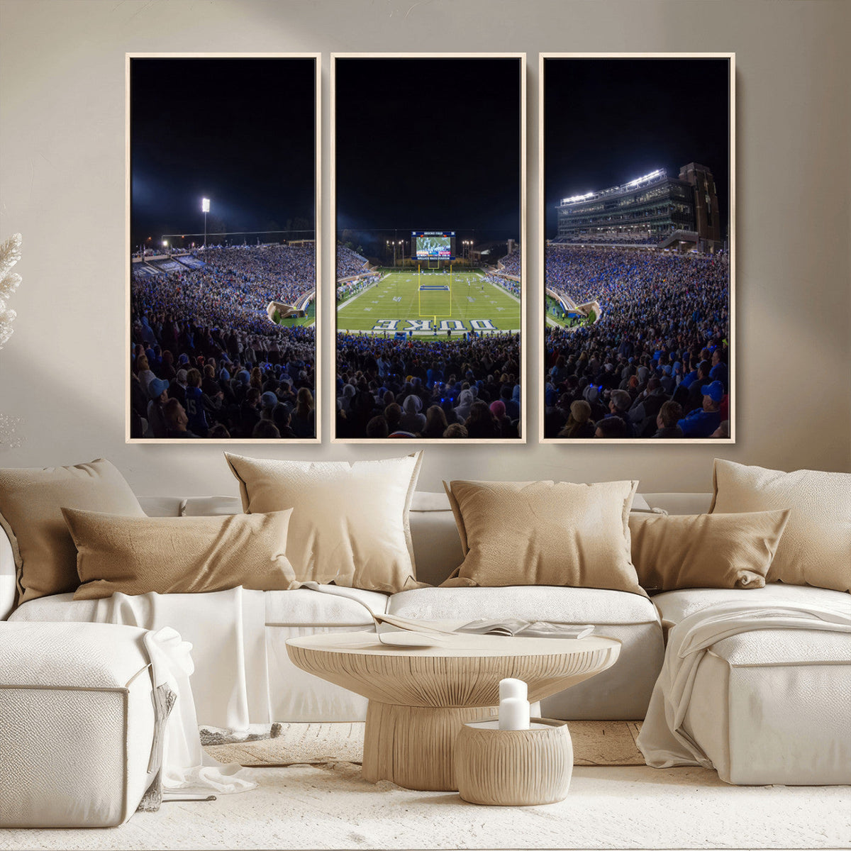 Duke University Blue Devils Football Team Print - Durham
