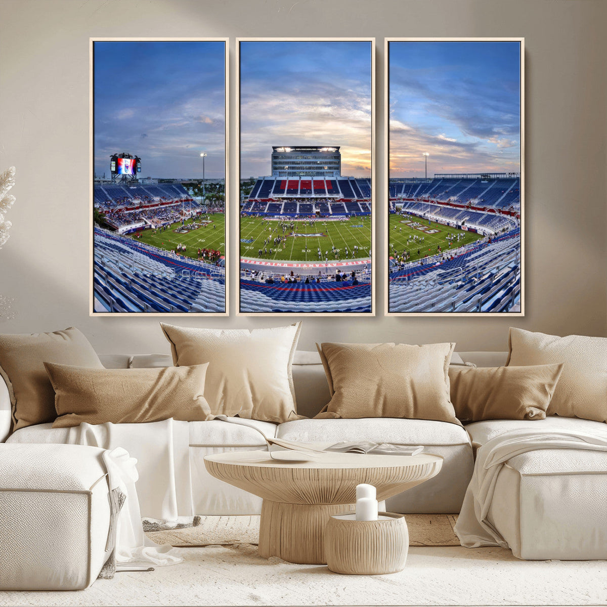 Florida Atlantic University Owls Football Team Print - Boca