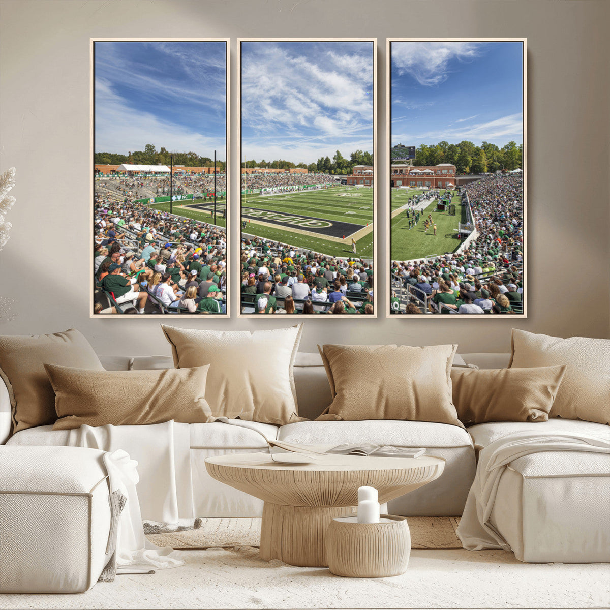 University of Charlotte 49ers Football Team Print -